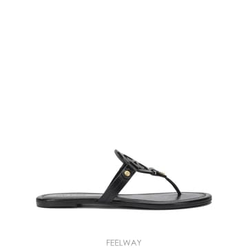 [V90]토리버치 50008694001 여성 샌들 플립플랍 조리 슬리퍼 뮬 Miller Flat Sandal