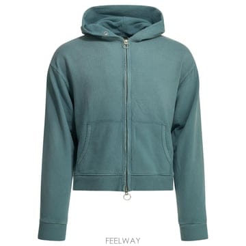 [V90]KAPITAL EK 1881LCTURQUOISE 남성 스웨트셔츠 후드 맨투맨 Gym Parka Zi