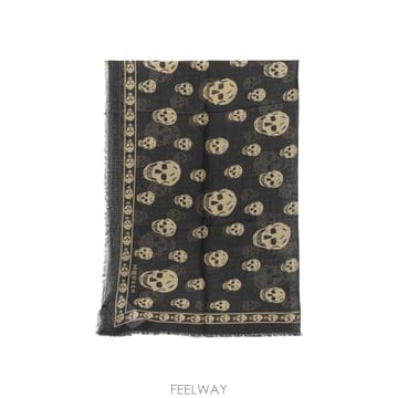 [V90]McQueen 8078894943Q1079 남성 스카프 머플러 Scarves Silk scarves