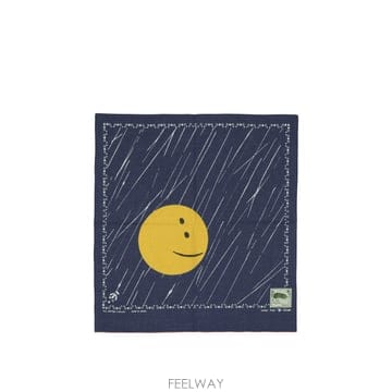 [V90]KAPITAL EK 1445BANAVY 남성 스카프 머플러 Fastcolor Rainbowy Ban