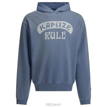 [V90]KAPITAL K2511LC161POWDER BLUE 남성 스웨트셔츠 후드 맨투맨 Kapsize R