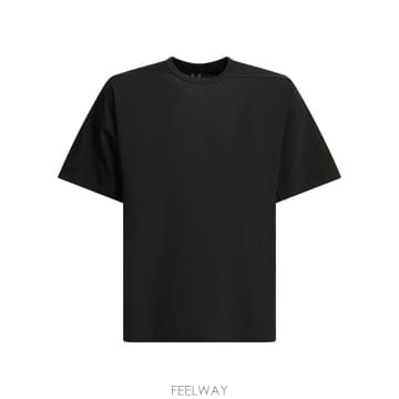 [V90]릭오웬스 RU02F4232JA09 남성 티셔츠 긴팔 반팔 Brad crewneck T shirt