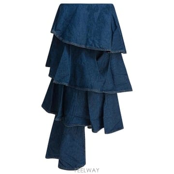 [V90]알라이아 AA9J2358D004B505 여성 스커트 치마 Spiral skirt