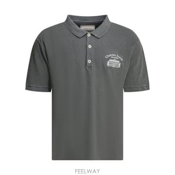 [V90]갤러리디파트먼트 PP 60069GREY 남성 폴로티 피케셔츠 Preamo Polo shirt wit