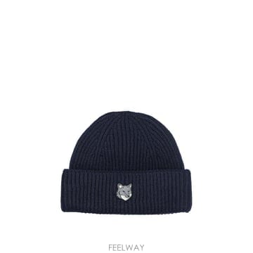 [V90]메종 키츠네 PM06112KT10220413 남성 캡 모자 비니 버킷햇 Fox Head Beanie