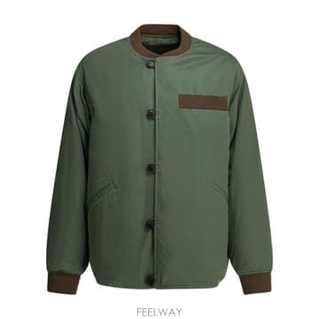 [V90]비즈빔 0126105013008OLIVE 남성 자켓 아우터 코트 바람막이 Nylon bomber j