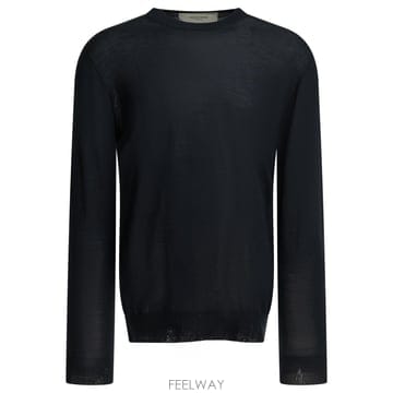 [V90]골든구스 GMP00947P00066550501 남성 니트 스웨터 가디건 Wool crew neck 