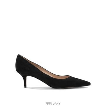 [V90]지안비토 로시 G2033655RICCAMNERO 여성 펌프스 하이힐 슬링백 Gianvito 55MM
