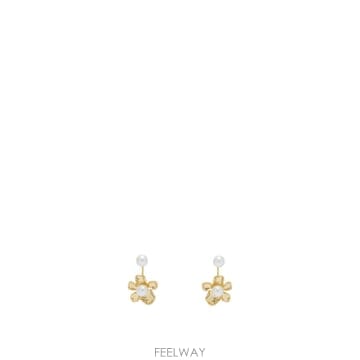 [V90]셀프포트레이트 PF26 647E GDGOLD 여성 주얼리 목걸이 귀걸이 팔찌 Earrings wit