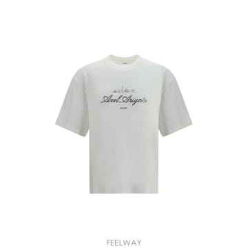 [K68]악셀아리가토 A4242001 WHITE 남성 티셔츠 민소매 탑 반팔 긴팔 Paris Sky T sh