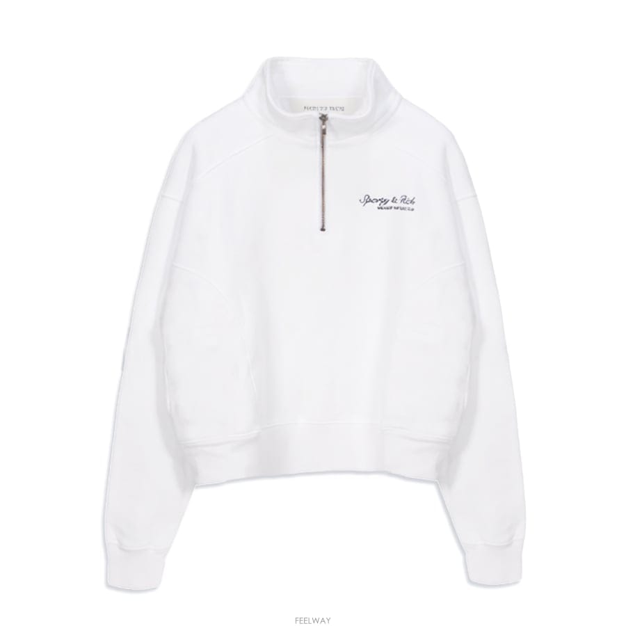 Sporty & Rich ����Ƽ�ظ�ġ �ö�ť�� �ΰ��ڼ� ���� ���� ����Ʈ���� ST09875325WH01 WHITE [SRC027]����Ƽ�ظ�ġ �ö�ť�� �ΰ��ڼ� ���� ���� ����Ʈ���� ST