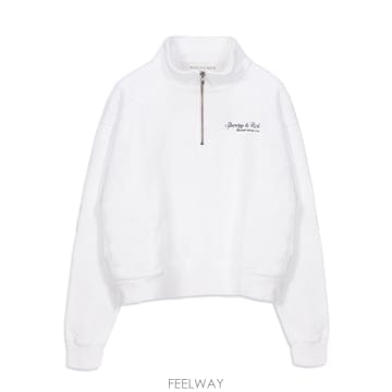스포티앤리치 스웨터 화이트