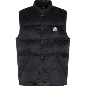 (당일) 26FW 몽클레어 TUQUEROUYE 투크루아이 블랙 패딩 조끼 L2091 1A00028 597YF