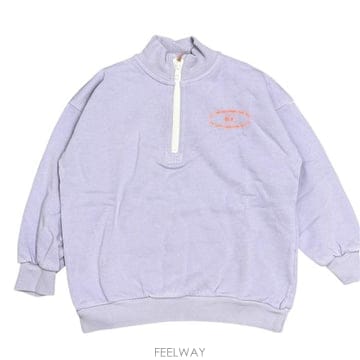 26FW 보보쇼즈 하프짚업 맨투맨 B226AC042