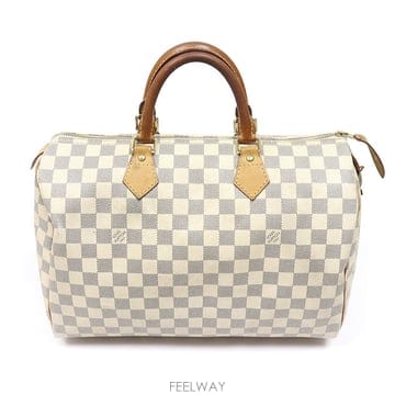 Louis Vuitton(루이비통) N41535 다미에 아주르 캔버스 스피디 35 토트백