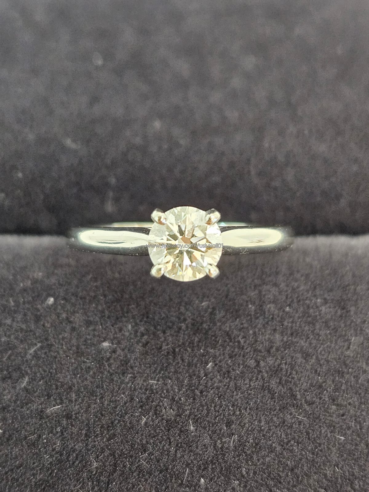 Cartier [�߰���ǰ ������ �����]��쿡 1895 �ָ��׾� �� 0.47CT PT950 47ȣ[�߰���ǰ ������ �����]��쿡 1895 �ָ��׾� �� 0.47