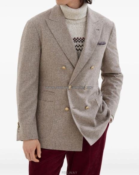 Brunello Cucinelli ���İ����� ���ڷ� ��ġ�ڸ� ��ġ�ڸ� ���� �극��Ʈ 52 ��ũ �� ĳ�ù̾� ����ǰ�İ����� ���ڷ� ��ġ�ڸ� ��ġ�ڸ� ���� �극��Ʈ 52 