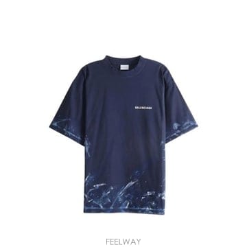 26FW 발렌시아가 탑 764235 TUVJ7 8065 BLUE