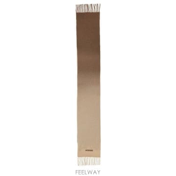 26FW 자크뮈스 레샤페 모아종 그라디언트 머플러 ACU00574AOT 4032015 BEIGE
