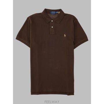 26FW 폴로 랄프로렌 폴로 티셔츠 710680784 527NUTMEGBROWN C8663