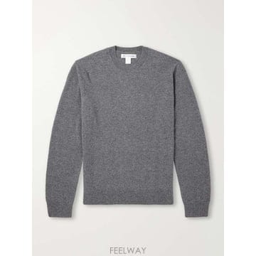 꼼데가르송 리브드 울 스웨터 FZ-N108-PER B0082314411