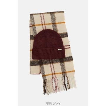 26 F/W 바버 비니 스카프 기프트 셋 LGS0107TN92 B0032290169