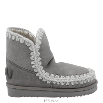 26FW 모우 에스키모 18 글리터 로고 부츠 101050A NGRY GREY