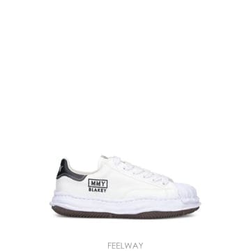 26FW 메종 미하라 야스히로 블레이키 OG 솔 캔버스 로우탑 스니커즈 A08FW735 099 WHITE