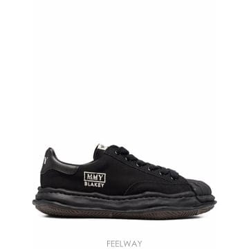 26FW 메종 미하라 야스히로 블레이키 OG 솔 캔버스 로우탑 스니커즈 A08FW735 099 BLACK