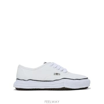 미하라야스히로 베이커 OG 솔 캔버스 로우탑 스니커즈 블랙