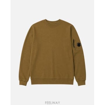 26FW 씨피 컴퍼니 긴팔 티셔츠 21CMSS713A005086W 683 VERDE