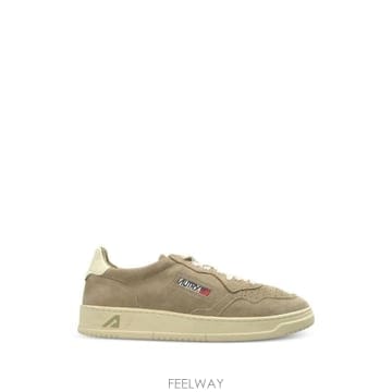 26SS 오트리 메달리스트 로우 스니커즈 AULM UH13 BEIGE