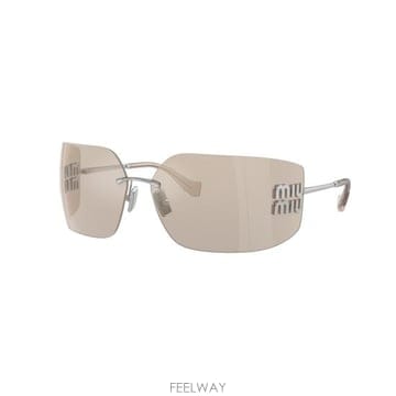 Miu Miu 26SS �̿�̿� ���� ���۶� 0MU 54YS SILVER26SS �̿�̿� ���� ���۶� 0MU 54YS SILVER