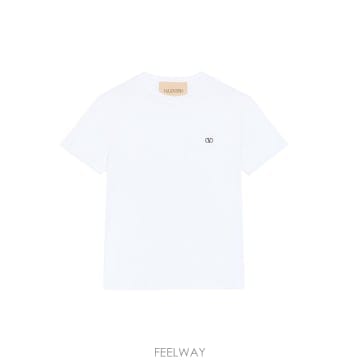 발렌티노 V로고 티셔츠 VMG10VBMM0BO B0192313431