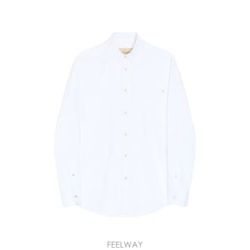 발렌티노 옥스포드 코튼 셔츠 WITH VGOLD VABB84BH10 B0192313895