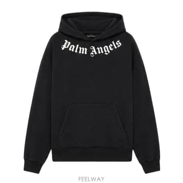 팜 엔젤스 로고 레귤러 후드 PAMBB003FL0011003 B0192313954