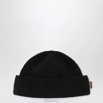 26 F/W 아미 블랙 리브드 울 비니 UBO010AK0005-001 B0052315005