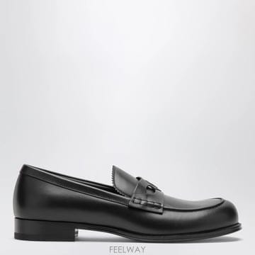 26 F/W 크리스찬 루부탱 블랙 레더 로퍼 3260807LE-BK0 B0052315229