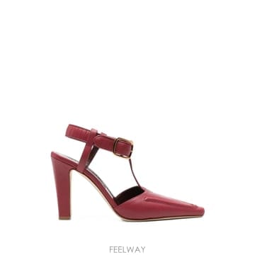 마놀로 블라닉 Melusina leather T bar pumps 12236711231752 TP725620