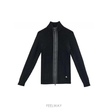 25FW 칼 라거펠트 립 집 스웨터 655016554305990 TP581564100