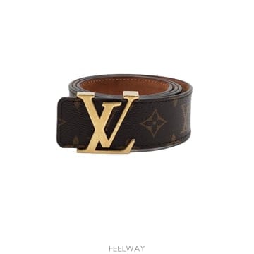 루이비통 M9608V 모노그램 캔버스 LV 로고 40mm 남성 벨트aa67795