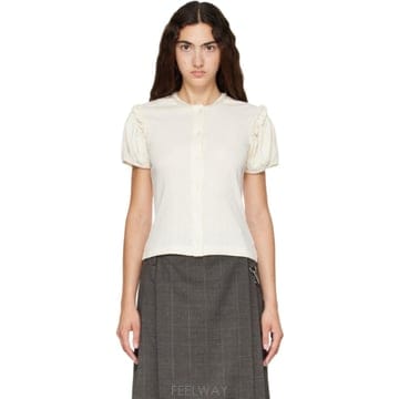 Simone Rocha 26 FW �ø� �λ� ���� ȭ��Ʈ ������ ���� ��ư ����� 262405F09501026 FW �ø� �λ� ���� ȭ��Ʈ ������ ���� ��ư ����� 26