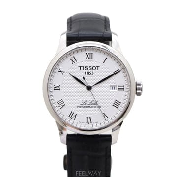 티쏘 클래식 르로끌 파워매틱80 화이트 스틸 41mm