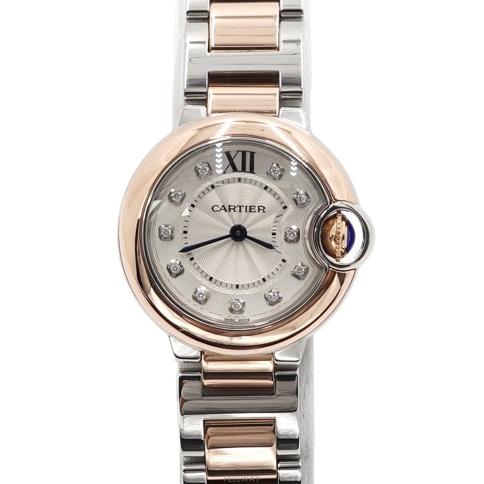 Cartier ��쿡  W3BB0005 18K��ũ��� 11P���̾� �߷պ��� ���� 28MM ���� ���� �ð�aa67508��쿡  W3BB0005 18K��ũ��� 11P���̾� �߷պ��� ����