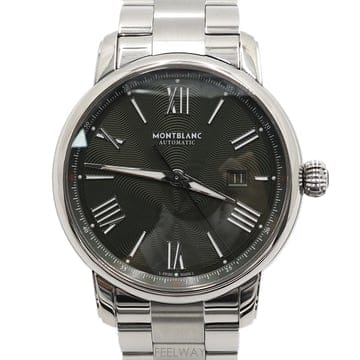 몽블랑 132949 800개 한정판 그린 리미티드에디션 오토매틱 데이트 43MM 스틸 남성 시계aa67476