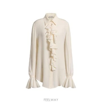 그란데비타 해외 알베르타페레티 여성 CREPE DE CHINE 셔츠 020751170008