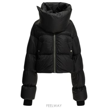 [V90]릭오웬스 RP02F5774NPD309 여성 자켓 코트 아우터 Funnel Neck Short Dow