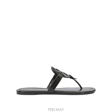 [V90]토리버치 174875200 여성 샌들 플립플랍 조리 슬리퍼 뮬 Miller Flat Sandals