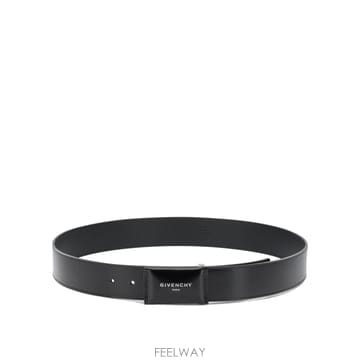 지방시 레더 안티고나 플라크 벨트 40MM