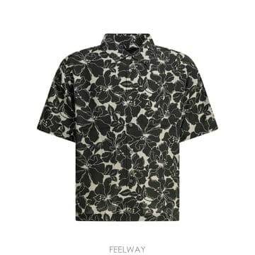 [V90]스투시 11103860001 BLACK 남성 셔츠 남방 Shirts